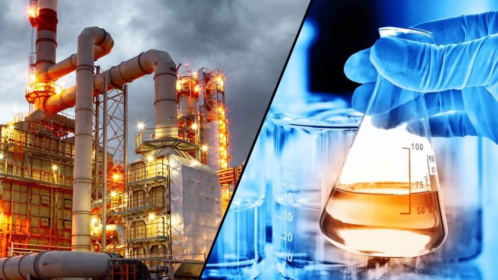 Petrochemical refinery and processing facility